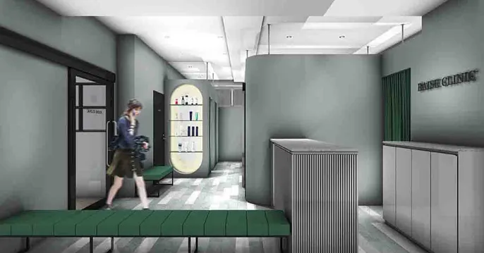 RAISE CLINICのクリニック院内風景アイキャッチ画像