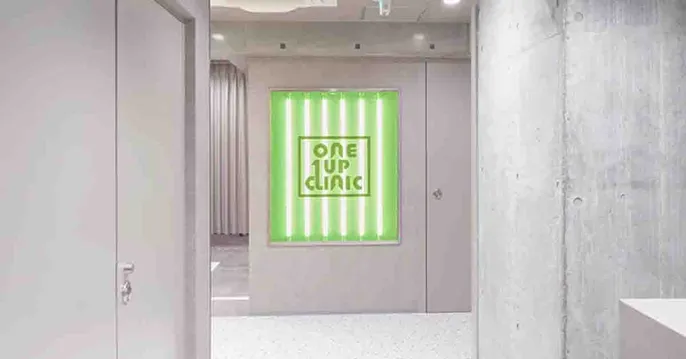 oneUPclinicのクリニック院内風景アイキャッチ画像