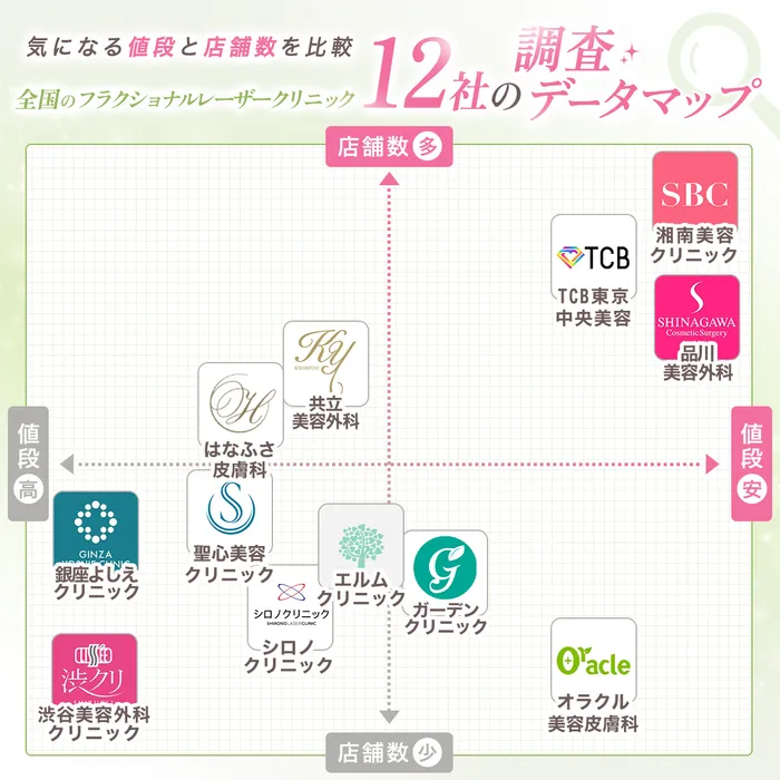 フラクショナルレーザーマッピング