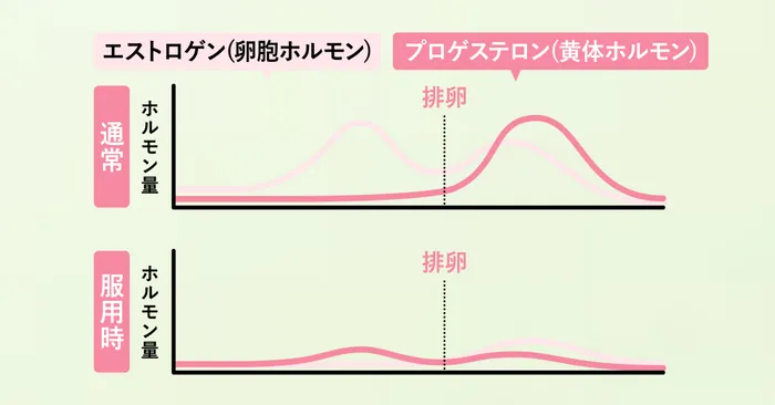 低用量ピルの仕組み